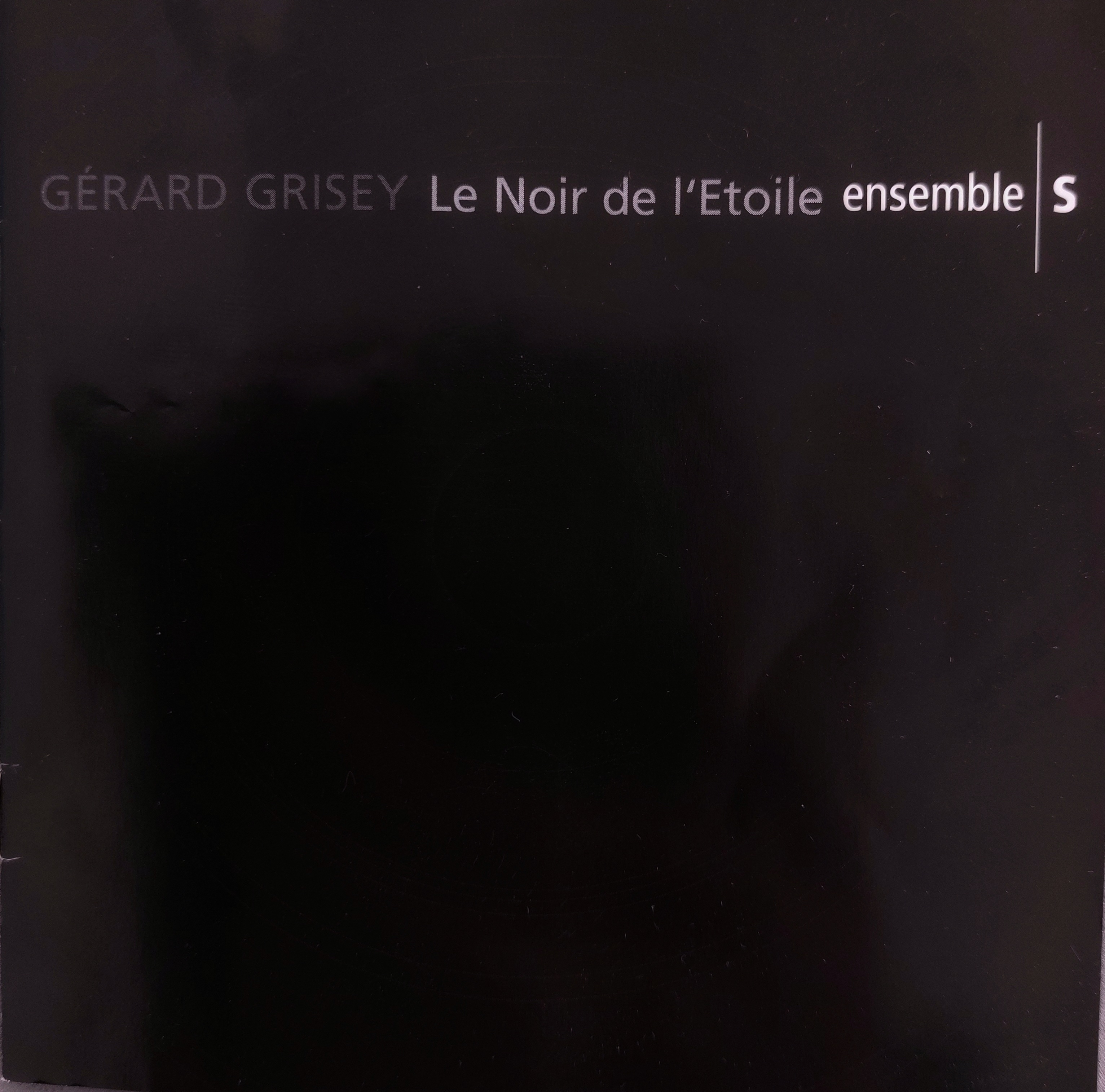 CD Cover Le Noir de l'étoile
