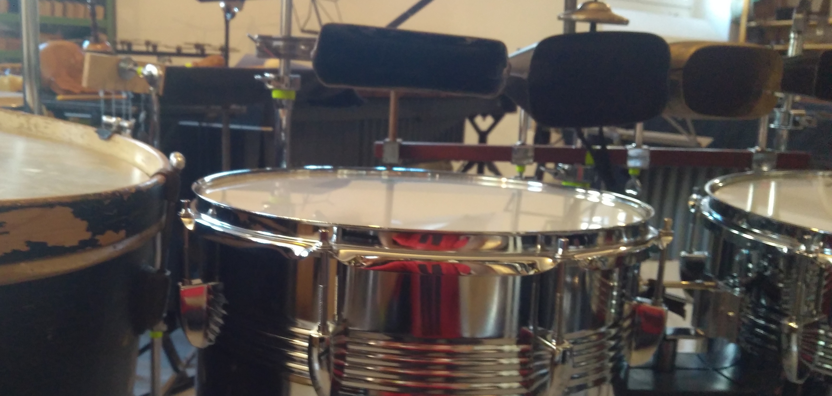 Timbales now at the right height timbales now at the right height
